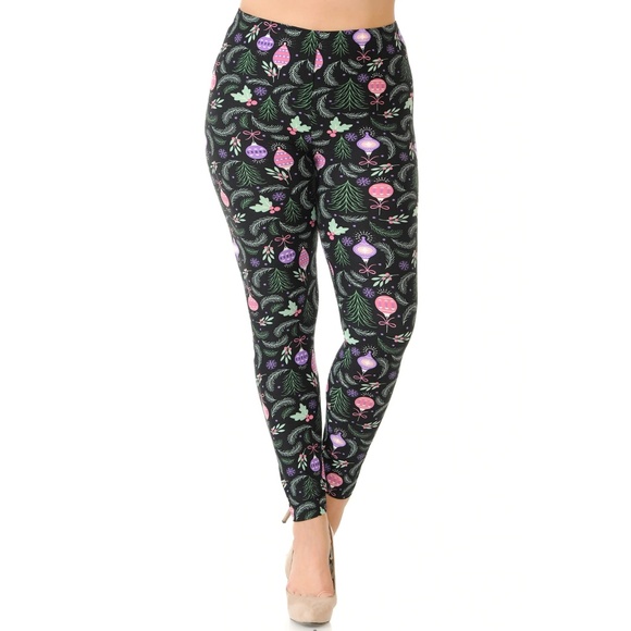 1X-5X Buttery Soft Pine Tree Christmas Ornament Pl - Picture 3 of 8